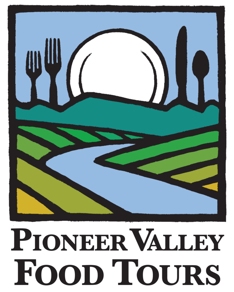 A stylized image of the pioneer valley.