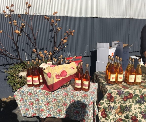 Local hard cider farm to table tasting